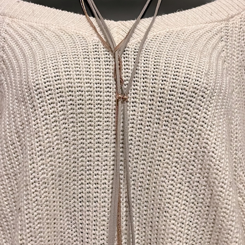 Layered 2-Piece Choker Necklace - Picture 3 of 4